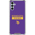 NFL Minnesota Vikings Purple Performance Series Galaxy A13 5G Clear Case