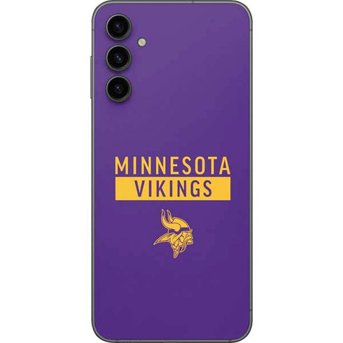NFL Minnesota Vikings Purple Performance Series Galaxy A14 5G Skin