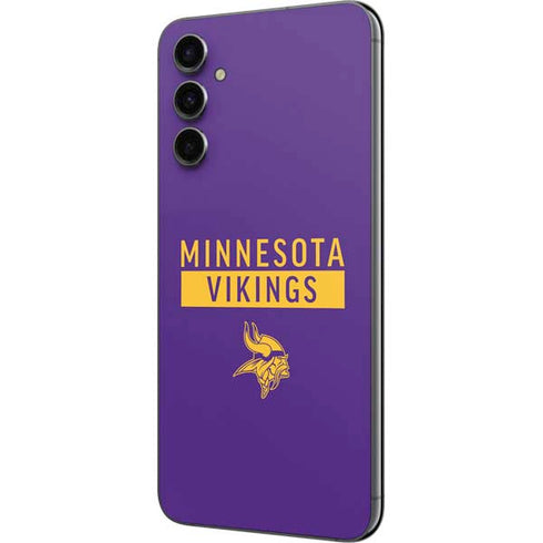 NFL Minnesota Vikings Purple Performance Series Galaxy A14 5G Skin