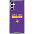 NFL Minnesota Vikings Purple Performance Series Galaxy A15 5G Clear Case