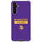 NFL Minnesota Vikings Purple Performance Series Galaxy A54 5G Clear Case