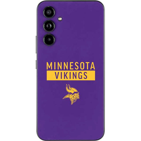 NFL Minnesota Vikings Purple Performance Series Galaxy A54 5G Skin