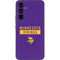 NFL Minnesota Vikings Purple Performance Series Galaxy A54 5G Skin