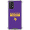 NFL Minnesota Vikings Purple Performance Series Galaxy A72 5G Clear Case