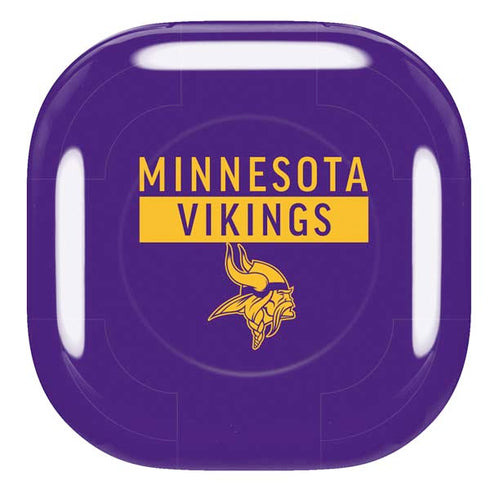 NFL Minnesota Vikings Purple Performance Series Galaxy Buds Live Skin