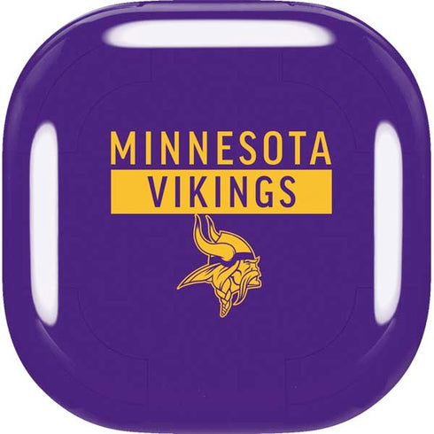 NFL Minnesota Vikings Purple Performance Series Galaxy Buds Live Skin