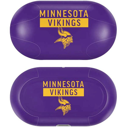 NFL Minnesota Vikings Purple Performance Series Galaxy Buds Plus Skin