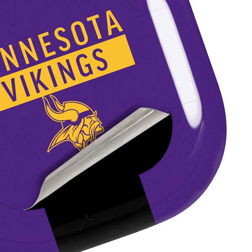 NFL Minnesota Vikings Purple Performance Series Galaxy Buds Pro Skin