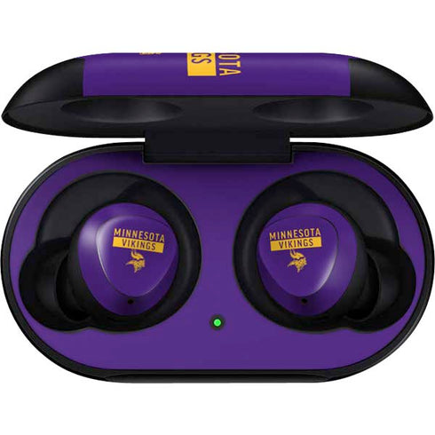 NFL Minnesota Vikings Purple Performance Series Galaxy Buds Skin