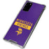 NFL Minnesota Vikings Purple Performance Series Galaxy Note20 5G Clear Case