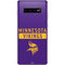 NFL Minnesota Vikings Purple Performance Series Galaxy S10 Plus Skin