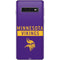 NFL Minnesota Vikings Purple Performance Series Galaxy S10 Skin