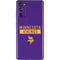 NFL Minnesota Vikings Purple Performance Series Galaxy S20 Fan Edition Skin