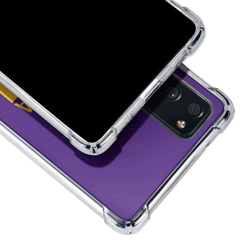 NFL Minnesota Vikings Purple Performance Series Galaxy S20 FE Clear Case