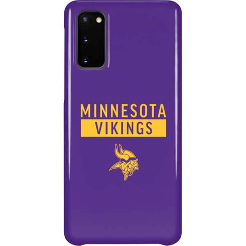 NFL Minnesota Vikings Purple Performance Series Galaxy S20 Lite Case