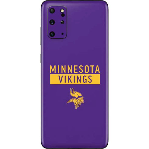 NFL Minnesota Vikings Purple Performance Series Galaxy S20 Plus Skin