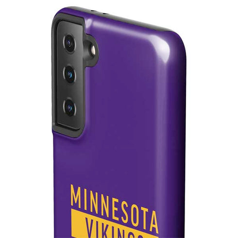 NFL Minnesota Vikings Purple Performance Series Galaxy S21 Plus 5G Pro Case