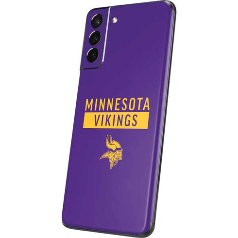 NFL Minnesota Vikings Purple Performance Series Galaxy S21 Plus 5G Skin