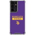 NFL Minnesota Vikings Purple Performance Series Galaxy S21 Ultra 5G Clear Case