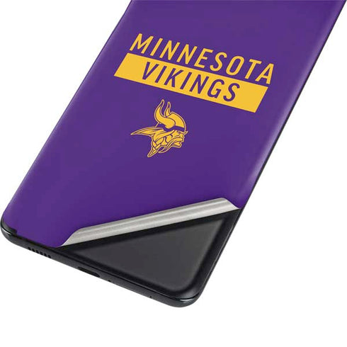 NFL Minnesota Vikings Purple Performance Series Galaxy S21 Ultra 5G Skin