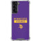 NFL Minnesota Vikings Purple Performance Series Galaxy S22 Clear Case