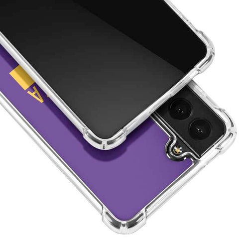 NFL Minnesota Vikings Purple Performance Series Galaxy S22 Clear Case
