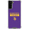 NFL Minnesota Vikings Purple Performance Series Galaxy S22 Plus Clear Case