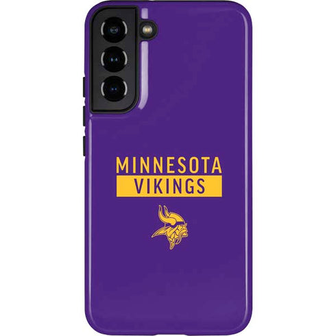 NFL Minnesota Vikings Purple Performance Series Galaxy S22 Plus Pro Case