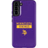 NFL Minnesota Vikings Purple Performance Series Galaxy S22 Plus Pro Case