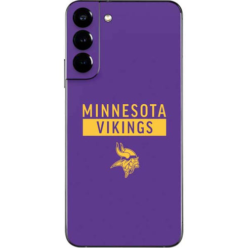NFL Minnesota Vikings Purple Performance Series Galaxy S22 Plus Skin
