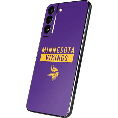 NFL Minnesota Vikings Purple Performance Series Galaxy S22 Plus Skin