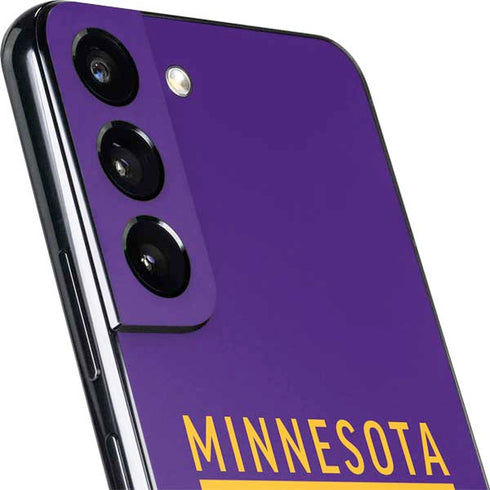 NFL Minnesota Vikings Purple Performance Series Galaxy S22 Plus Skin