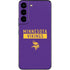 NFL Minnesota Vikings Purple Performance Series Galaxy S22 Skin