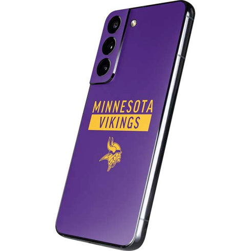 NFL Minnesota Vikings Purple Performance Series Galaxy S22 Skin