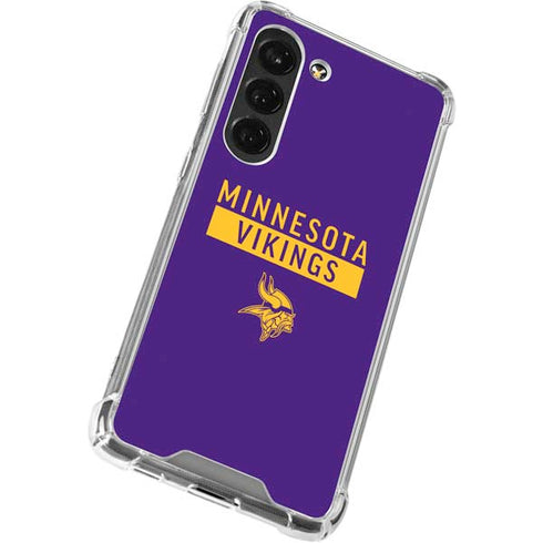 NFL Minnesota Vikings Purple Performance Series Galaxy S23 Clear Case