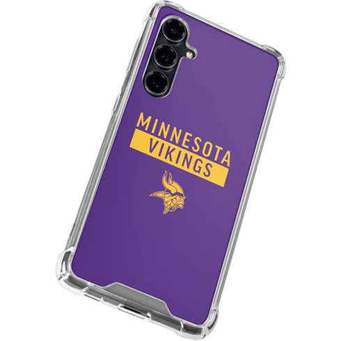 NFL Minnesota Vikings Purple Performance Series Galaxy S23 FE Clear Case