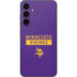 NFL Minnesota Vikings Purple Performance Series Galaxy S23 FE Skin