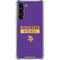NFL Minnesota Vikings Purple Performance Series Galaxy S23 Plus Clear Case