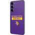 NFL Minnesota Vikings Purple Performance Series Galaxy S23 Plus Skin