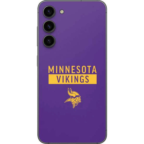 NFL Minnesota Vikings Purple Performance Series Galaxy S23 Plus Skin