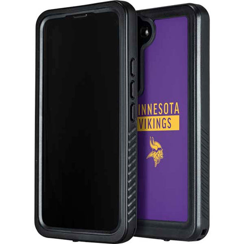 NFL Minnesota Vikings Purple Performance Series Galaxy S23 Plus Waterproof Case
