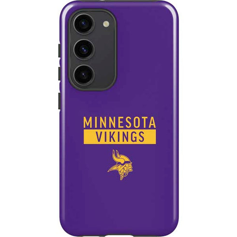 NFL Minnesota Vikings Purple Performance Series Galaxy S23 Pro Case