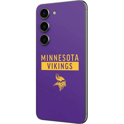 NFL Minnesota Vikings Purple Performance Series Galaxy S23 Skin