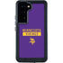 NFL Minnesota Vikings Purple Performance Series Galaxy S23 Waterproof Case