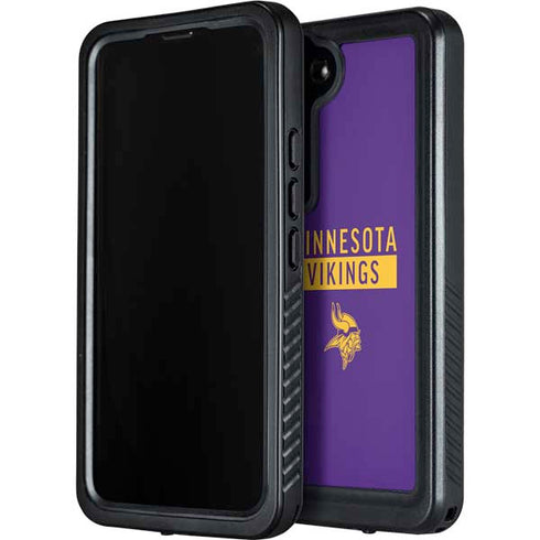 NFL Minnesota Vikings Purple Performance Series Galaxy S23 Waterproof Case