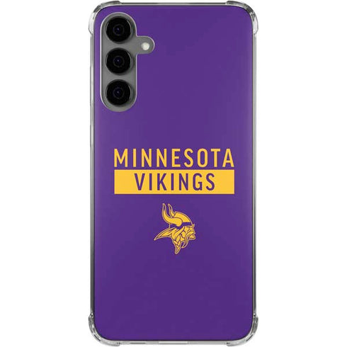 NFL Minnesota Vikings Purple Performance Series Galaxy S24 Plus Clear Case
