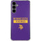 NFL Minnesota Vikings Purple Performance Series Galaxy S24 Plus Clear Case