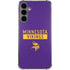 NFL Minnesota Vikings Purple Performance Series Galaxy S24 Plus Clear Case