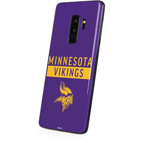 NFL Minnesota Vikings Purple Performance Series Galaxy S9 Plus Skin