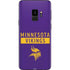 NFL Minnesota Vikings Purple Performance Series Galaxy S9 Skin